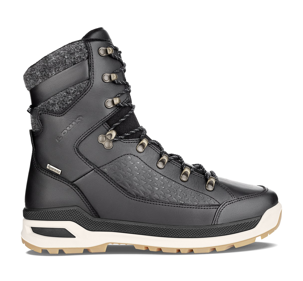 Lowa Renegade Evo Ice Gtx Wasserdicht Schwarz Honig Winter