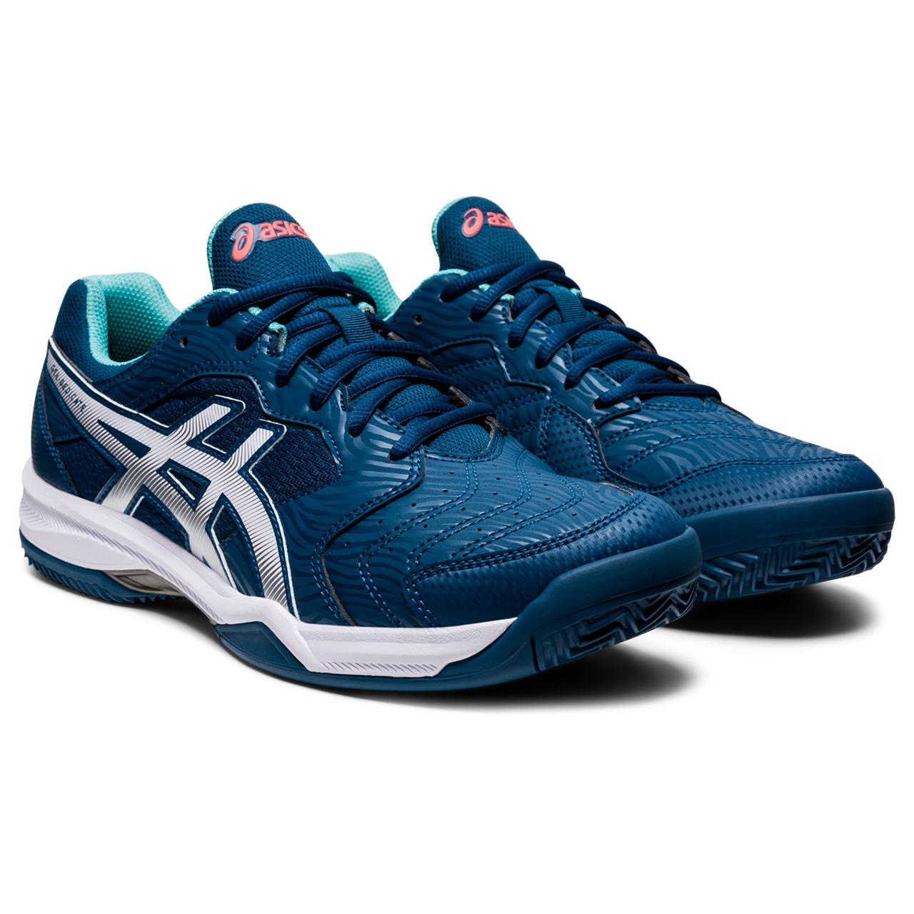 Asics Gel Dedicate 6 Clay dunkelblau Sandplatz-Tennisschuhe Herren