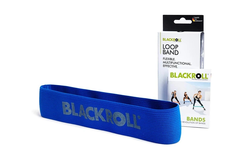 Blackroll Fitnessband Loop Band blau - stark -