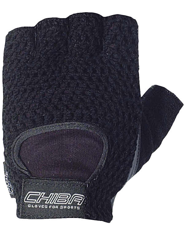 Chiba Fitness Handschuhe Athletic schwarz - 1 Paar