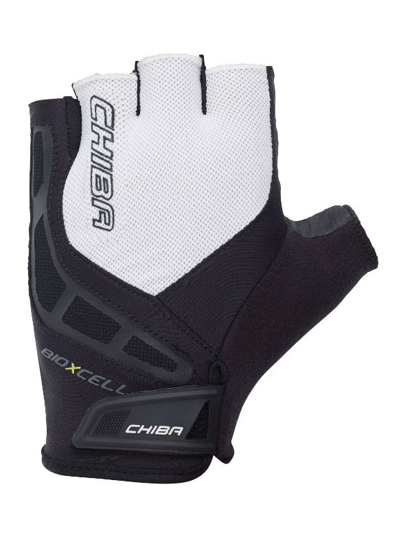 Chiba Fahrrad Handschuhe BioXcell schwarz/weiss