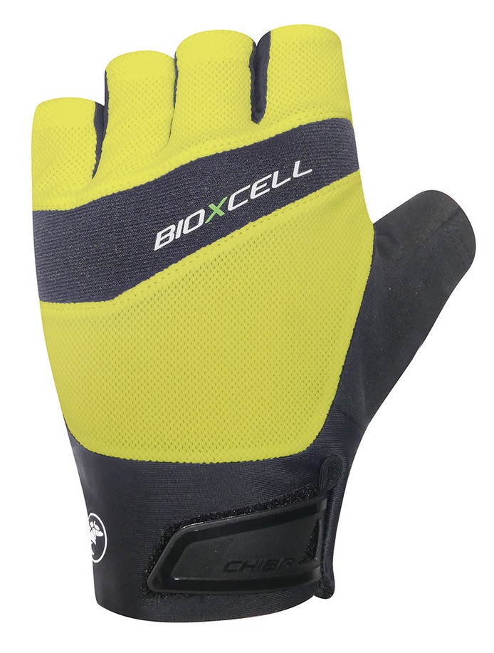 Chiba Fahrrad-Handschuhe BioXCell Pro neongelb - 1 Paar