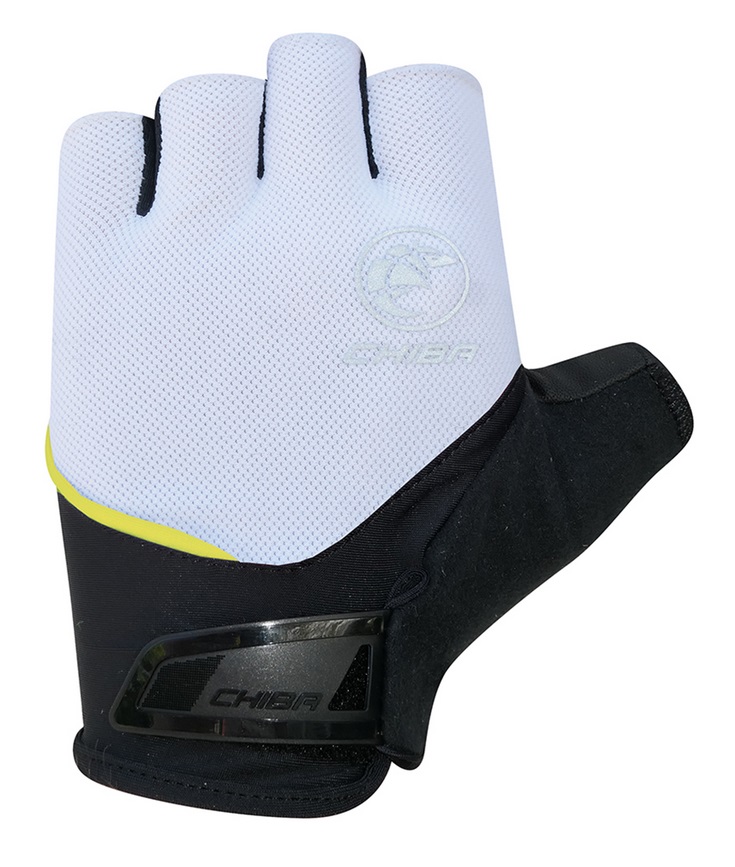 Chiba Fahrrad-Handschuhe Sport weiss - 1 Paar