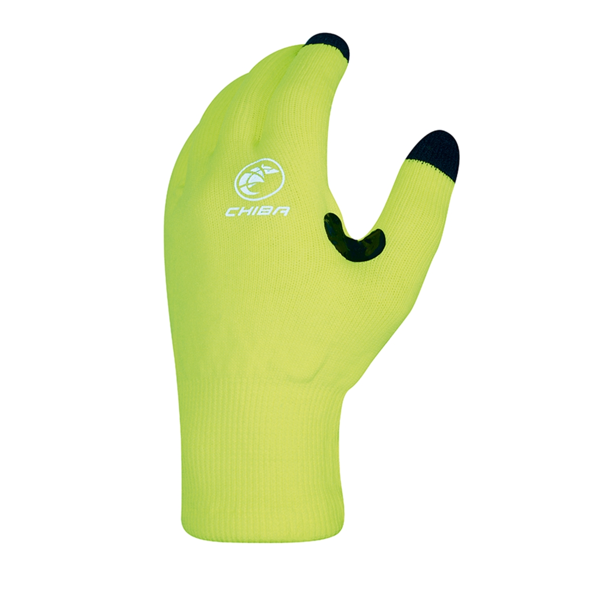 Chiba Fahrrad Winter-Handschuhe Watershield neongelb