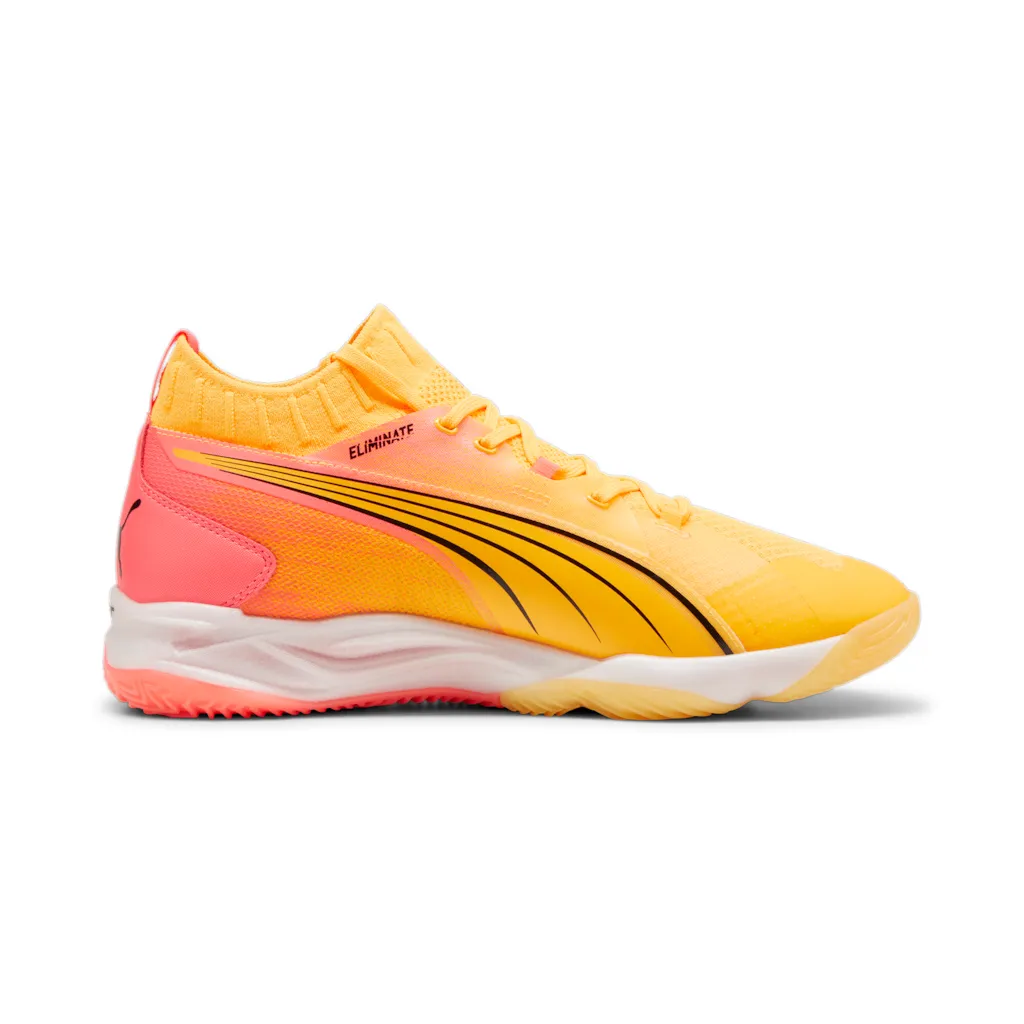 Puma Hallen-Indoorschuhe Eliminate Nitro SQD orange Herren