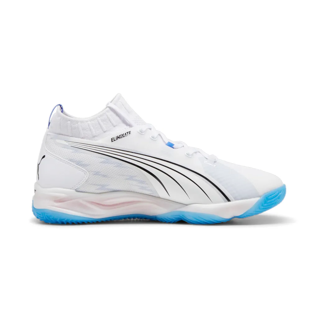 Puma Hallen-Indoorschuhe Eliminate Nitro SQD weiss/blau Herren