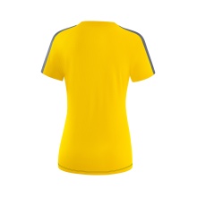 Erima Sport-Shirt Squad #20 gelb/schwarz/grau Damen