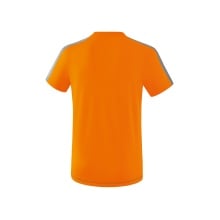 Erima Sport-Tshirt Squad (100% Polyester) orange/grau Jungen