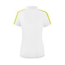 Erima Sport-Polo Squad (100% Polyester) grau/weiss Damen