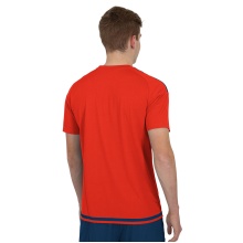 JAKO Sport-Tshirt Trikot Striker 2.0 KA (100% Polyester Keep Dry) Kurzarm orange/navyblau Herren