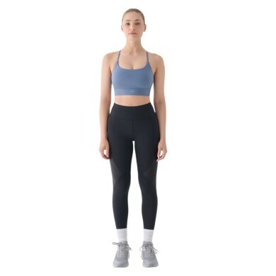 4F Sport-Leggings FNK (schnelltrocknend, hoher Bund) anthrazitgrau Damen