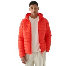 4F Winter-Steppjacke M484 Down Jacket mit Kapuze (wärmend dank Daunenfüllung) orange/rot Herren