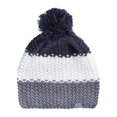 4F Wintermütze (Bommel) M461 Cap - grau/weiss/dunkelblau