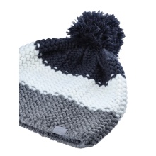 4F Wintermütze (Bommel) M461 Cap - grau/weiss/dunkelblau