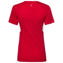 Head Tennis-Shirt Club Technical rot Damen