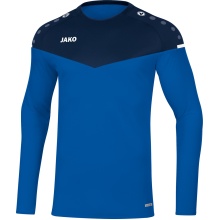 JAKO Sport-Langarmshirt Sweat Champ 2.0 (100% Polyester) blau/marine Kinder