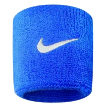 Nike Schweissband Swoosh (72% Baumwolle) royal - 2 Stück