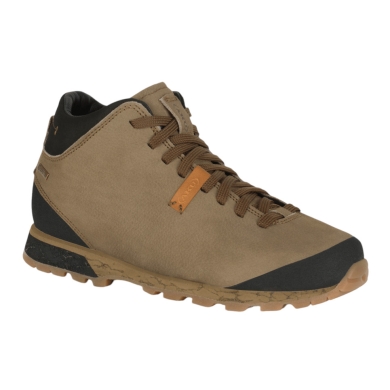 AKU Alltag-Travelschuhe Bellamont III Mid GTX (Nubukleder, wasserdicht) beige/braun Herren