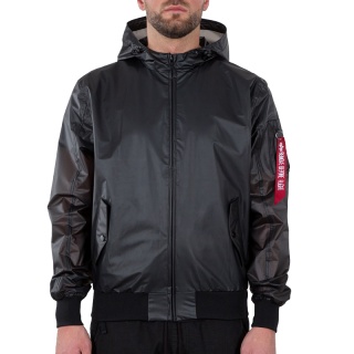 Alpha Industries Regenjacke MA-1 (wasser- und windfest) schwarz Herren