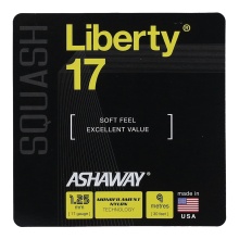 Ashaway Squashsaite Liberty 17 weiss 9m Set