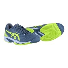 Asics Tennisschuhe Solution Speed FF 2 Allcourt (Leichtigkeit) 2023 stahlblau Herren