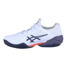 Asics Tennisschuhe Gel Court FF 3 Clay/Sandplatz/Stabilität 2025 weiss/violett Herren