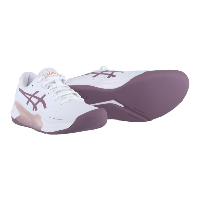 Asics Tennisschuhe Gel Challenger 14 Indoor/Carpet/Teppich weiss/rose Damen