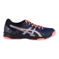 Asics Volleyballschuhe Gel Flare 7 dunkelblau/rose Kinder