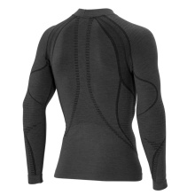 Accapi Langarmshirt Ergowool Long Sleeve Shirt (Merinowolle, warm) Unterwäsche dunkelgrau Herren