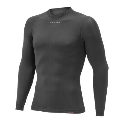 Accapi Langarmshirt Pro Long Sleeve (ultraleicht, ideale Thermoregulation) Unterwäsche schwarz Herren