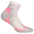 Accapi Laufsocke Quarter Trail Running weiss/grau/pink - 1 Paar