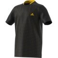 adidas Tennis-Tshirt Advantage Trend schwarz/orange Jungen