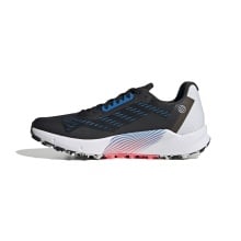 adidas Trail-Laufschuhe Terrex Agravic Flow 2 (atmungsaktiv) schwarz/blau Herren