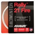 Ashaway Badmintonsaite Rally 21 Fire weiss 10m Set