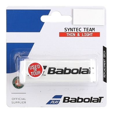 Babolat Basisband Syntec Team 1.5mm weiss - 1 Stück