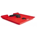 Blackroll Stehmatte Smoove Board mit Blackroll Mini, Ball 08 und Twister rot/schwarz