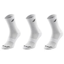 Babolat Sportsocken Crew Classic weiss/blau Kinder - 3 Paar