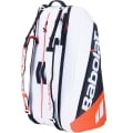 Babolat Tennis-Racketbag (Schlägertasche, 3 Hauptfächer) Pure Strike weiss 12er