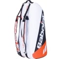 Babolat Tennis-Racketbag (Schlägertasche, 2 Hauptfächer) Pure Strike weiss 6er