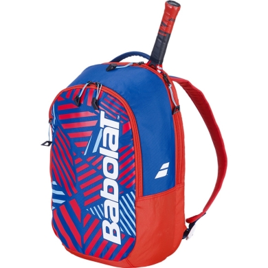 Babolat Kinder-Rucksack 3rd Generation (Schlägerfach, Hauptfach) 2024 rot/blau 26x15x41cm