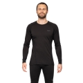 Bergans Langarmshirt Pure Merino (Merinowolle) Unterwäsche schwarz Herren