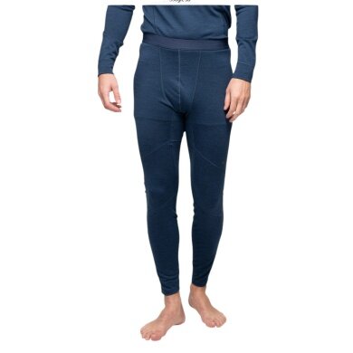 Bergans Unterziehhose Tight Pure Merino (100% Merinowolle) lang Unterwäsche navyblau Herren