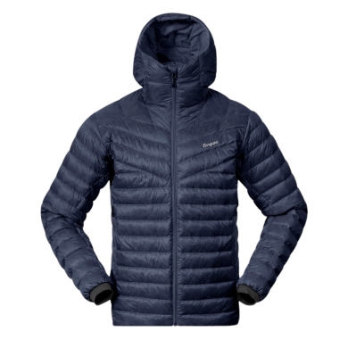 Bergans Winter-Daunenjacke Rabot Light Down Hood (leicht, warm) navyblau Herren