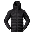 Bergans Winter-Daunenjacke Rabot Light Down Hood (leicht, warm) schwarz Herren