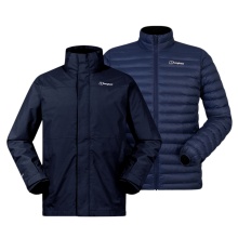 Berghaus Ganzjahresjacke Hillwalker 2.0 HL 3in1 GTX (wasserdicht) dunkelblau Herren