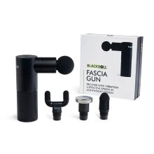 Blackroll Massagepistole Fascia Gun mit 4 Aufsätzen - schwarz