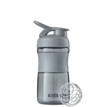 BlenderBottle Trinkflasche Sportmixer Grip 590ml grau