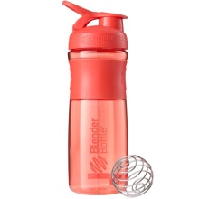 BlenderBottle Trinkflasche Sportmixer Grip 820ml korallenrot