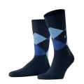 Burlington Tagessocke Crew King SO (Argyle-Muster) #23 marineblau Herren - 1 Paar