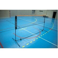 Carrington Tragbares Badmintonnetz 3 Meter - schwarz/orange